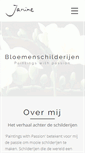 Mobile Screenshot of bloemenschilderijen.nl